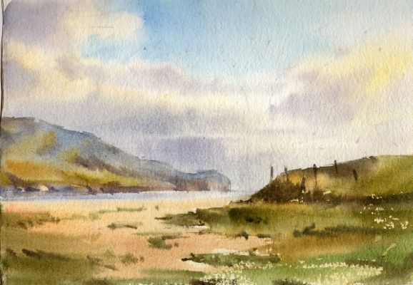 A Summer Morning Horn Head